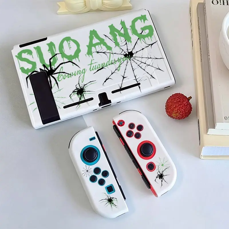 Ultra-slim Shock-absorbing Case for Nintendo Switch NS Game Console Anti-Scratch Shell Protector TPU Split Protective Case