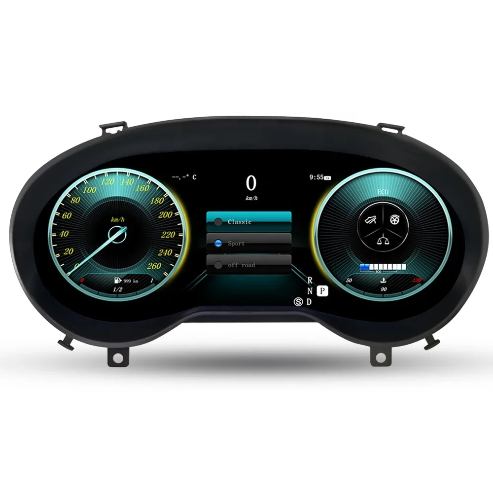 

MEKEDE LCD Digital Dashboard cluster Virtual Screen for Benz CLA GLA 2013 2015 2016 2017 2018 2019