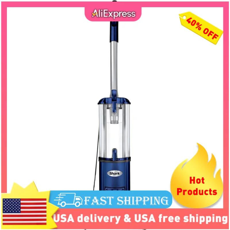 

Shark NV105 Navigator Light Upright Vacuum Capacity, Duster Crevice Tool; Upholstery Tool for Dependable Multi-Surface Cleaning