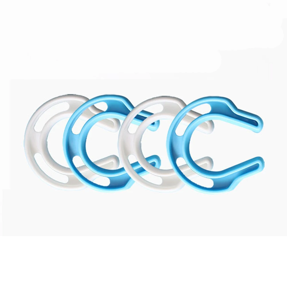 

4 Pcs Safety Door Clip Baby Lock Protection Stopper Doors Protector Guard Cushion Cartoon Child