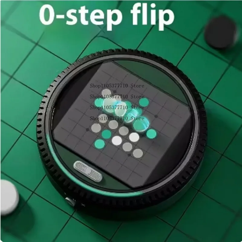 Smart AI-Powered Reversi (Othello) Chessboard - Interactive Teaching Mode, STEM Strategic Slide Toy for Kids Ages 8+
