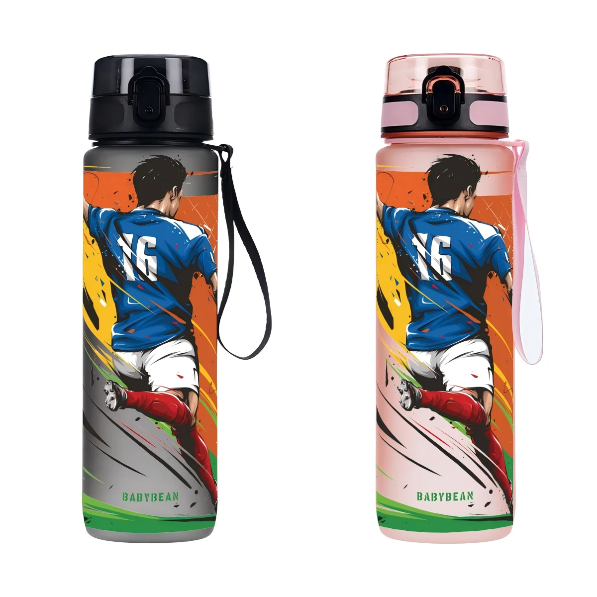Cartoon-Fußballspieler Sporttr – Running Gear Water Bewertung und Preis