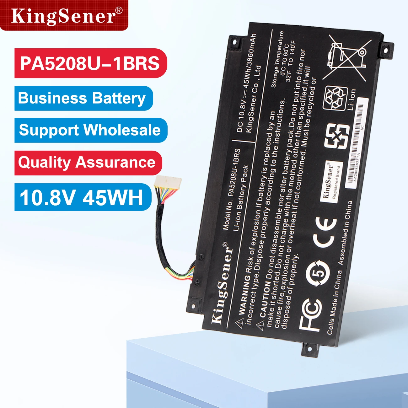 KingSener PA5208U-1BRS PA5208U Battery for Toshiba Chromebook CB30 CB35 CB35-B3340 CB35-B3330 for Satellite E45W P55W L55W-C L55