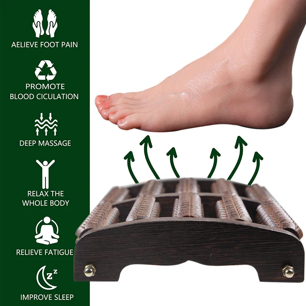 Foot Massager for Plantar Fasciitis Relief, Foot Roller for Foot Pain, Neuropathy, Heel Spur Pain,Stress Relief,Reflexology Tool