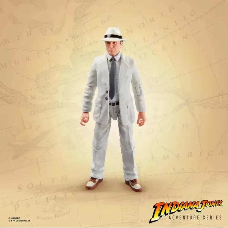 New Original Hasbro INDIANA JONES Adventure Series Marcus Brody & Ren Belloq (Ark Showdown)  Action Figure Model Toys