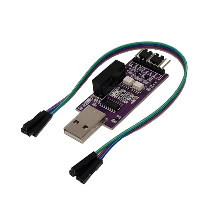 

A13E-CH340 USB To TTL Serial Port Module Optical Isolation Optoelectronic Isolation Functionality