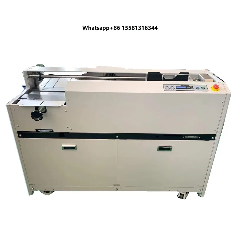 HY new semi-automatic hot glue binding machine, suitable for book and notebook covers, 200-250 copies/hour, thickness