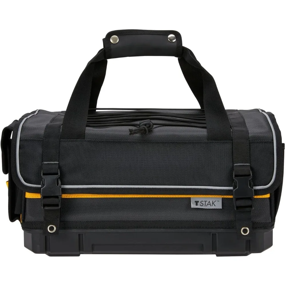 

TSTAK Tool Bag, 16-inch Durable Tote with Tool Organizer and Hard Bottom (DWST17623)