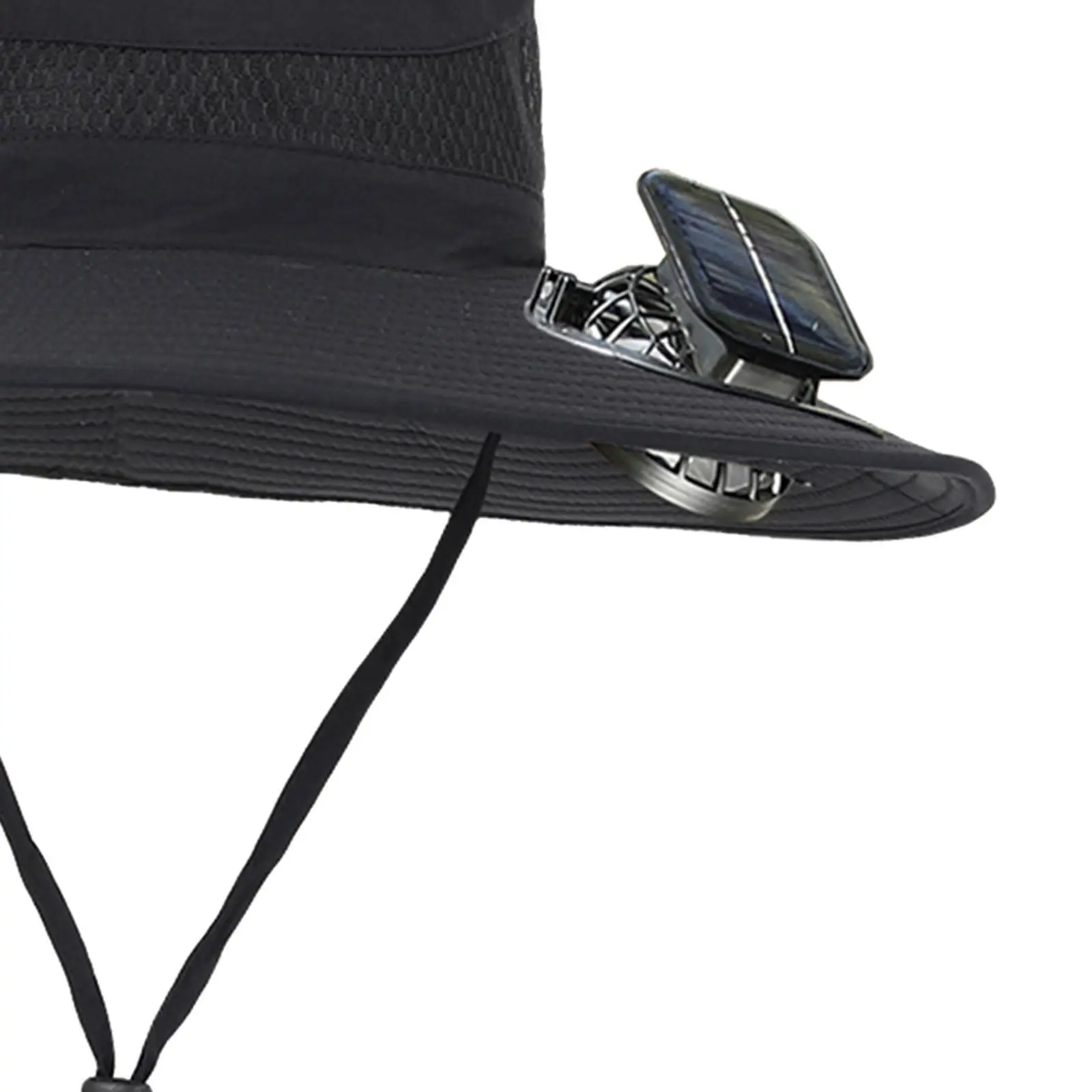 Sun Hat Fan Cooling Hat Wide Brim Rechargeable Cowboy Hats with Fan for Beach Summer Outdoor Activities Camping Climbing