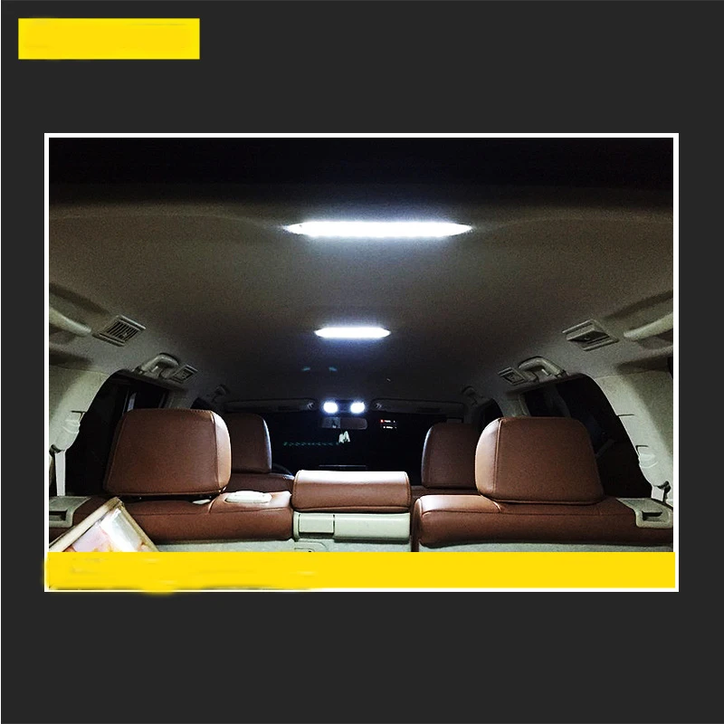 Interior Lights for Toyota Land Cruiser Prado J150 LC150 Lexus GX 400 460 2010~2022 Dome Room Roof LED Lamps Reading Accessories