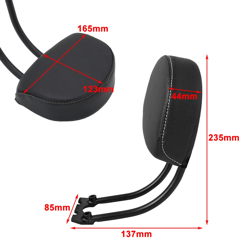 Motorcycle Passenger Backrest Kit For Harley Davidson Sportster S 1250 RH1250S 2021 2022 2023
