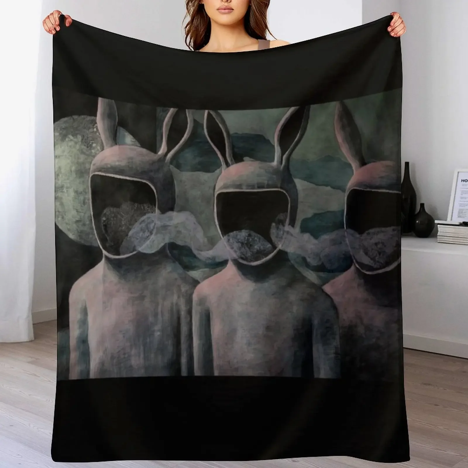 Void Throw Blanket Stain Resistant Cozy Warm Blanket