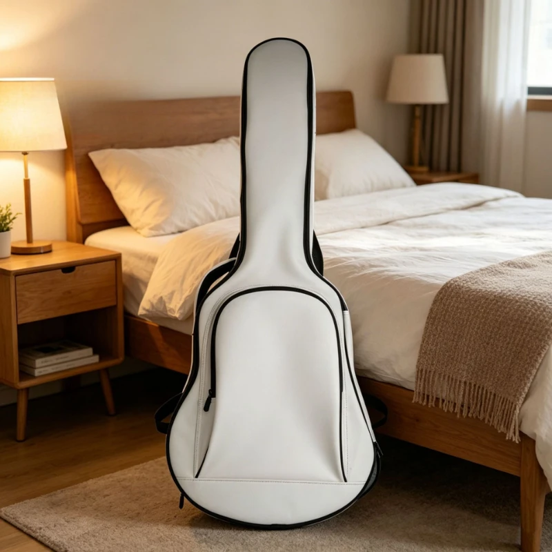 

Oxford Cloth Acoustic Guitar Bag Lightweight Waterproof Shockproof Shoulders Portable Guitar Bag Musical Instrument Accessories