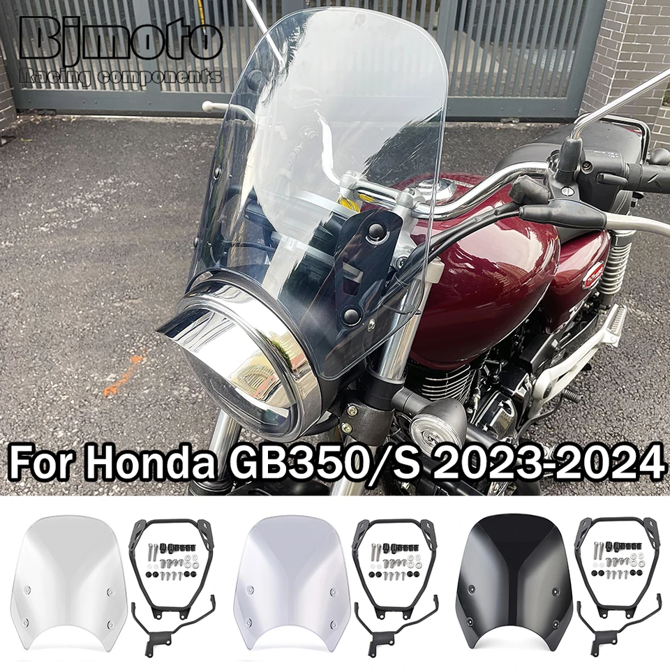 GB350 GB350S Windscreen Windshield For Honda GB 350 350S 2023-2024