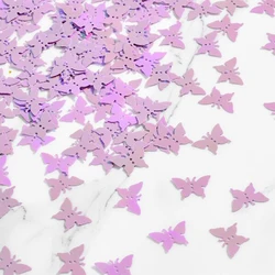 Purple Butterfly Confetti Wedding Party Desktop Decoration Supplies，Birthday Party Supplies