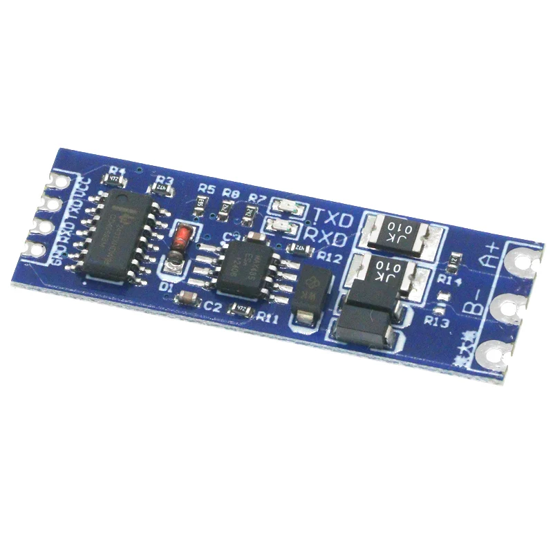 Módulo de controle de fluxo automático, módulo de ligação para rs485 ttl módulo de controle de fluxo serial uart para conversão mútua, módulo de