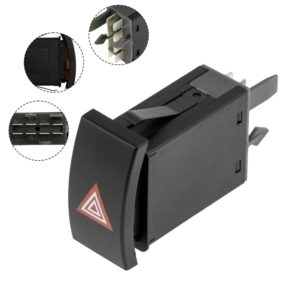 

For Skoda Superb 2002-2008 Button Hazard Warn Button Switch As Shown 1 Piece Direct Replacement OE Part Number 3U0953235D