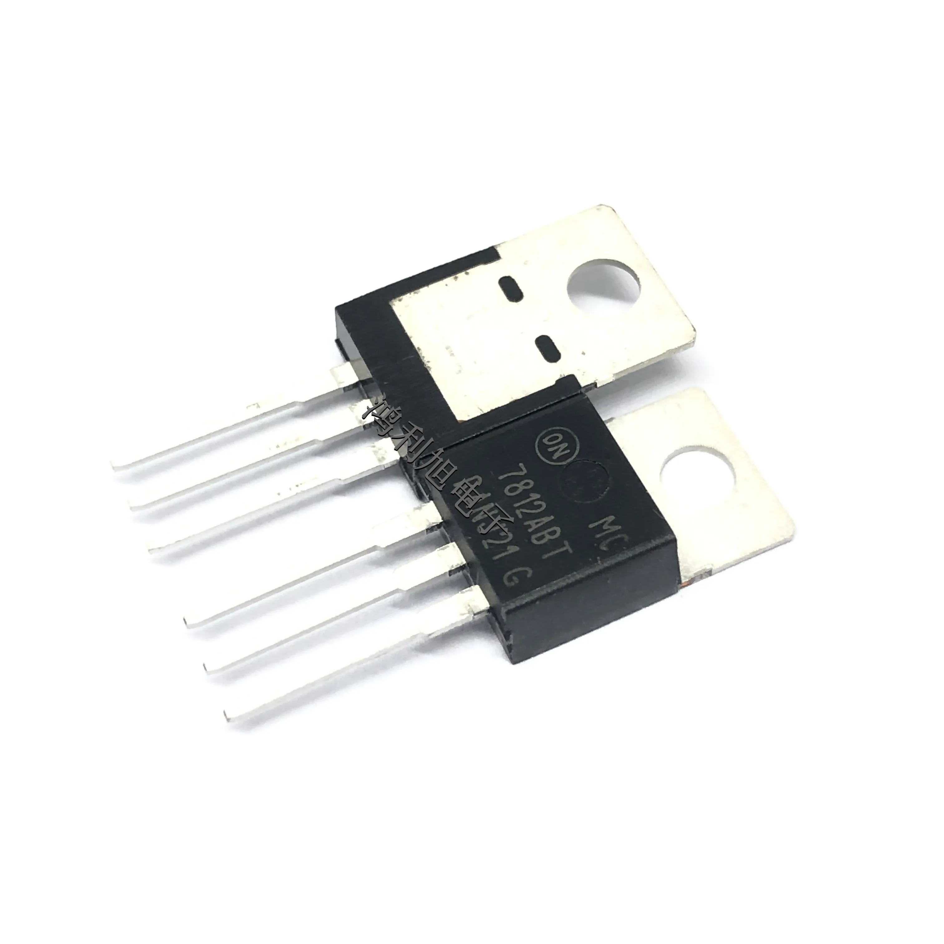 5pcs/Lot MC7812ABTG TO-220-3 Linear Voltage Regulators 12V 1A Positive Operating Temperature:- 40 C-+ 125 C