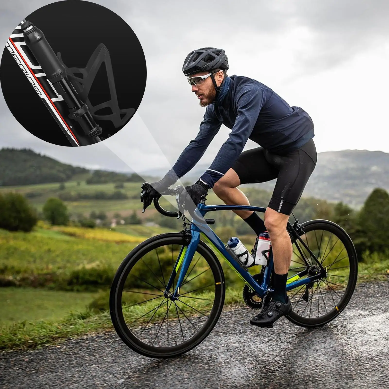 

Портативный насос для велосипедных шин высокого давления, легкий портативный инструмент для ремонта, насос для велосипедных шин для горных дорог, велоспорта, гравийного жира