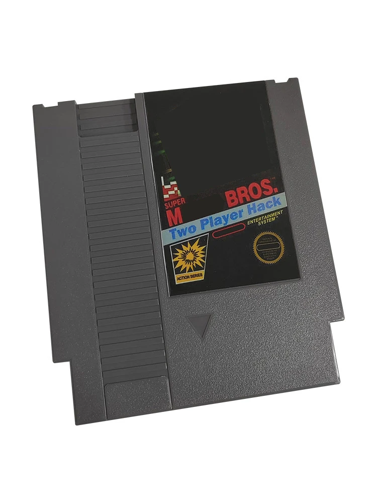 SMB. Two Player Hack - 8 Bit Games Card PAl and NTSC USA Version Game Cartridge For 72 Pins NES Classic Console