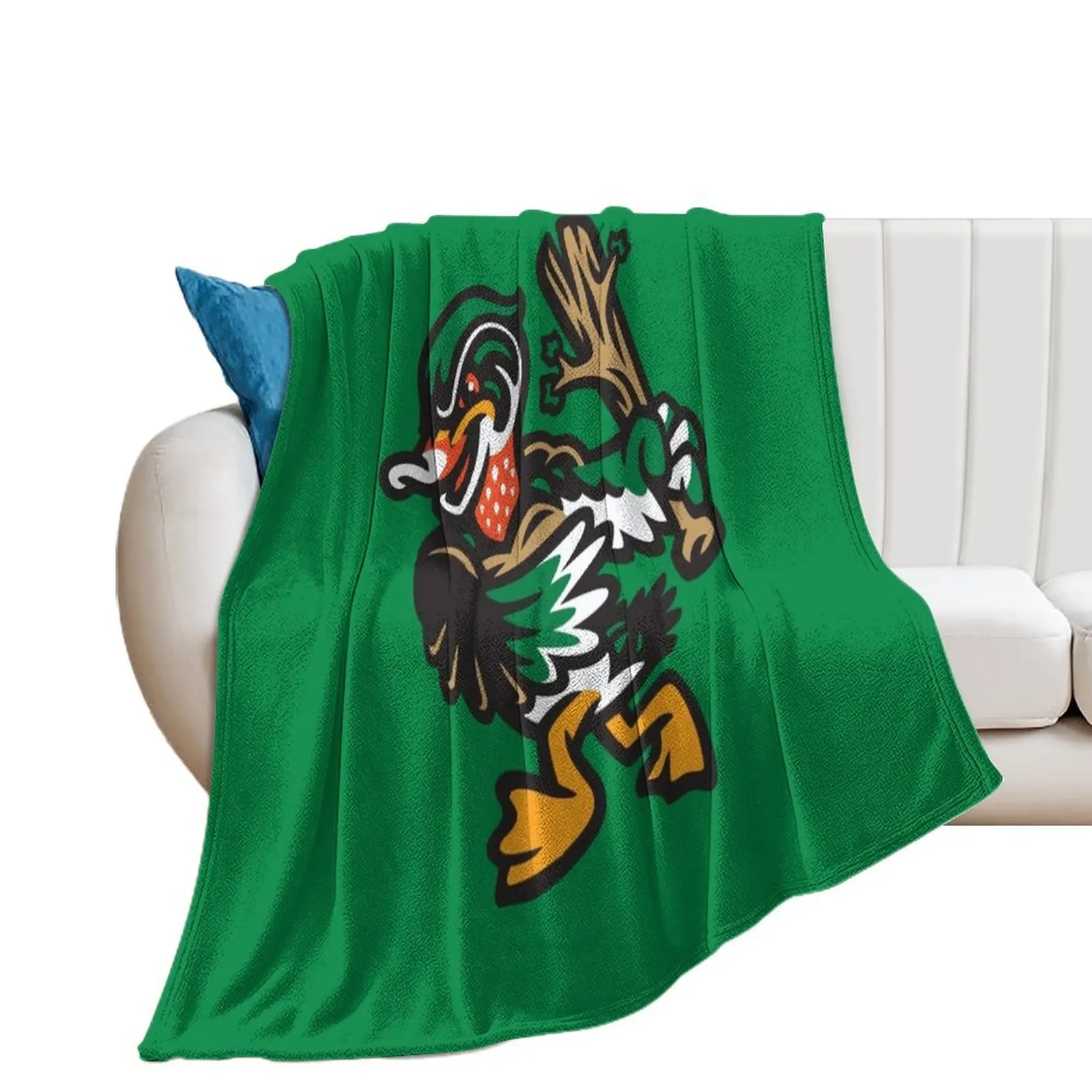 

The Down East Wood Ducks 2 Throw Blanket Decorative Sofas Winter beds Plaid on the sofa Bed covers Blankets