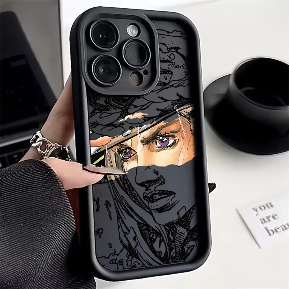JOJO's Bizarre Adventure Phone Case for Motorola Moto Edge G15 G24 50 G35 G05 G34 E14 G75 G PLAY G85 40 Neo Fusion Pro 4G 5G - view 5