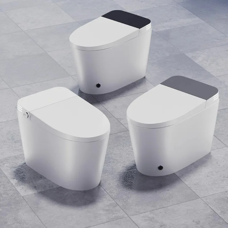 Bowl Cleaner Japanese Smart Toilet Floor Sanitary Minimalist Aesthetic Smart Toilet Adults Unique Suchy Syfon Home Furniture
