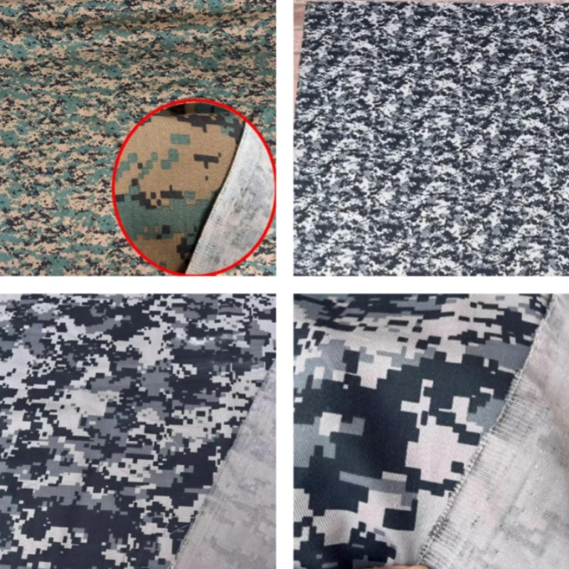 

1.5m Wide Camouflage Fabrics Mosaic Twill Casual Trousers Work Pants Fashion Fabric Sewing Hunting Accessories Tactical Gear DIY