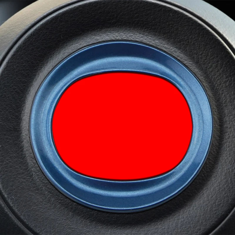 ABS Steering Wheel Trim Circle Sequins Cover Sticker Accessories For Mazda 3 6 CX3 CX-3 CX-5 CX5 CX8 CX 9 Axela ATENZA 2017-2019
