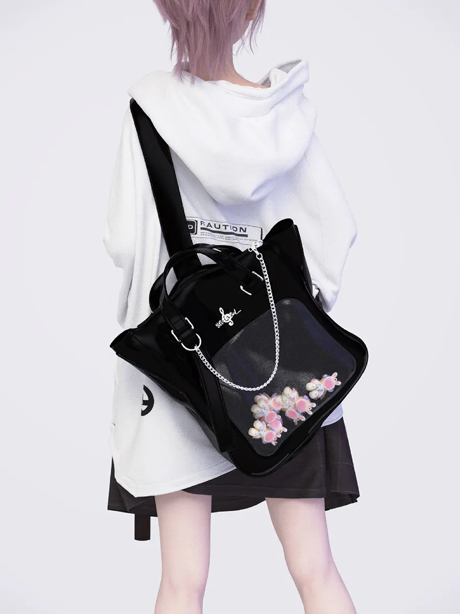 

Japanese Original Large-capacity Two-dimensional Guitar Lta Bag Chain Women's Backpack Single Shoulder Portable Messenger Bags