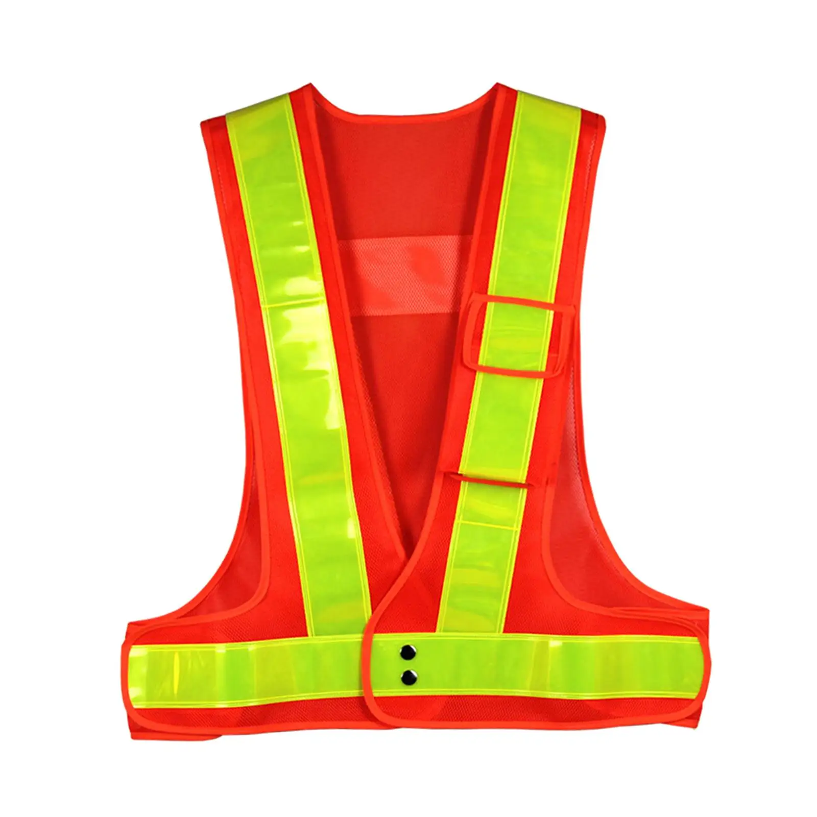 High Visibility Reflective Safety Vest Worker Safety Vest for Traffic Work Night Running Volunteer Runner Construction