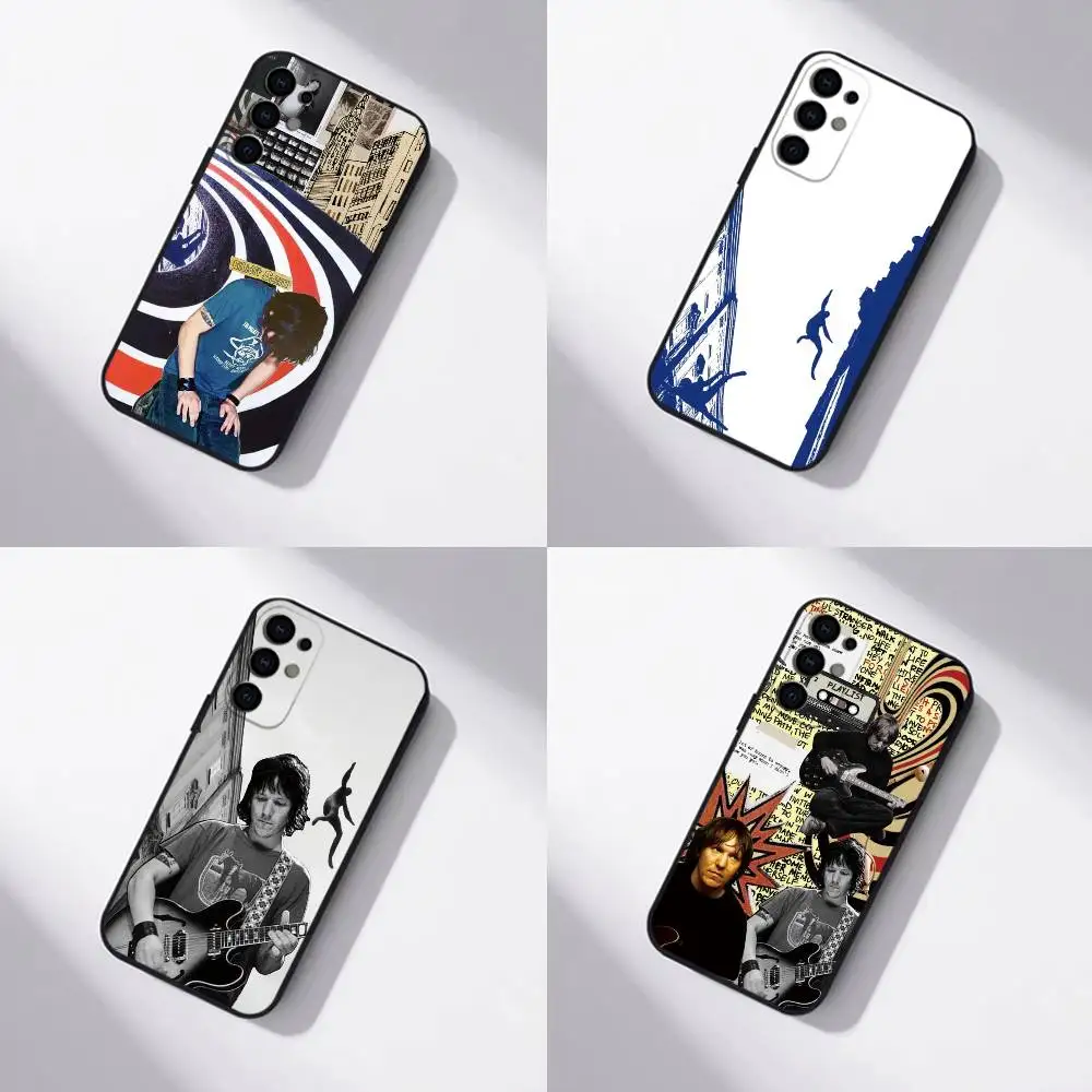 Elliott Smith Figure 8 Phone Case For Samsung S25,S24,S21,S22,S23,S30,Ultra,S20,Plus,Fe,Soft Silicone Black Cover