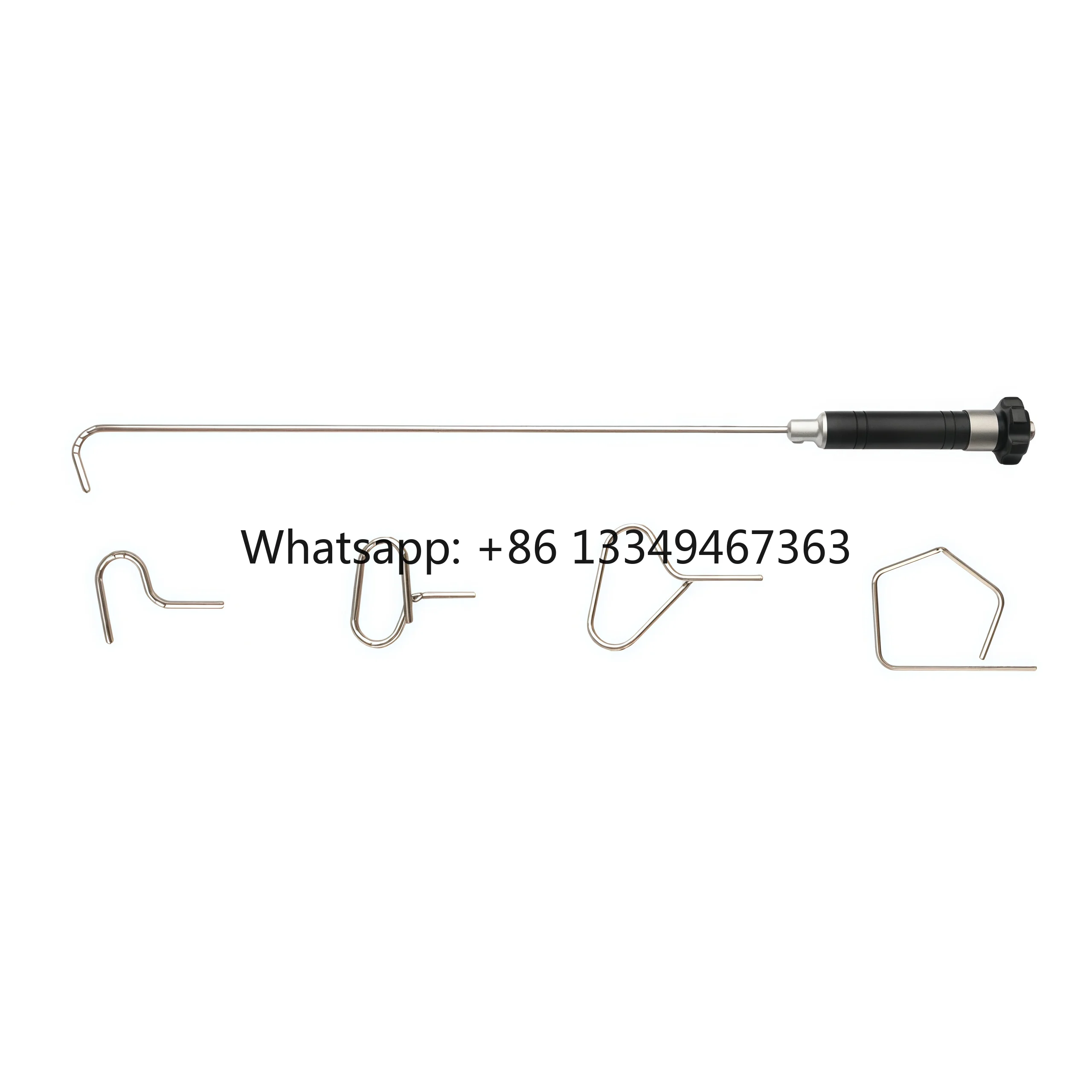 Golden Finger Retractor Hook Manual Medical Steel 5*330mm General Surgery I