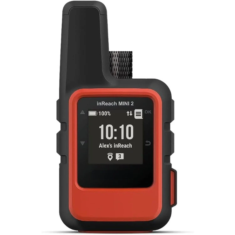 inReach Mini 2, lekki i kompaktowy komunikator satelitarny, podręcznik turystyczny, pomarańczowy - 010-02602-00