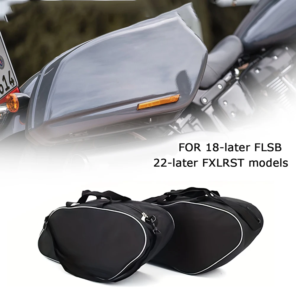 

Пара для Harley FLSB Softail Sport Glide 18-Up FXLRST Low Rider ST 2022, седельный чехол, спортивная сумка, сумка через плечо на одно плечо