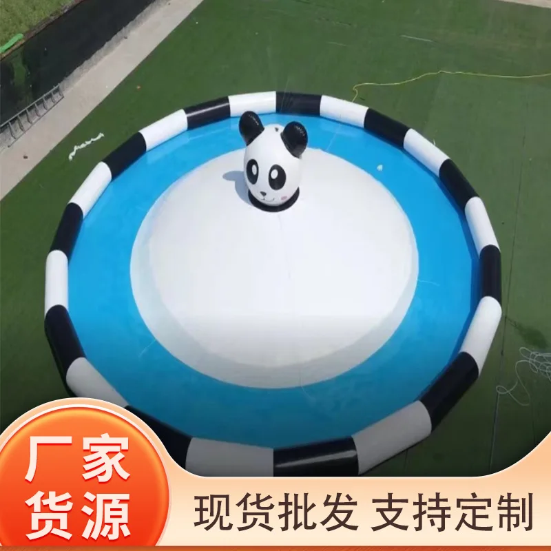 Customized inflatable swimming pool Outdoor inflatable pool Bouncing clouds Water clouds Inflatable trampoline Water park