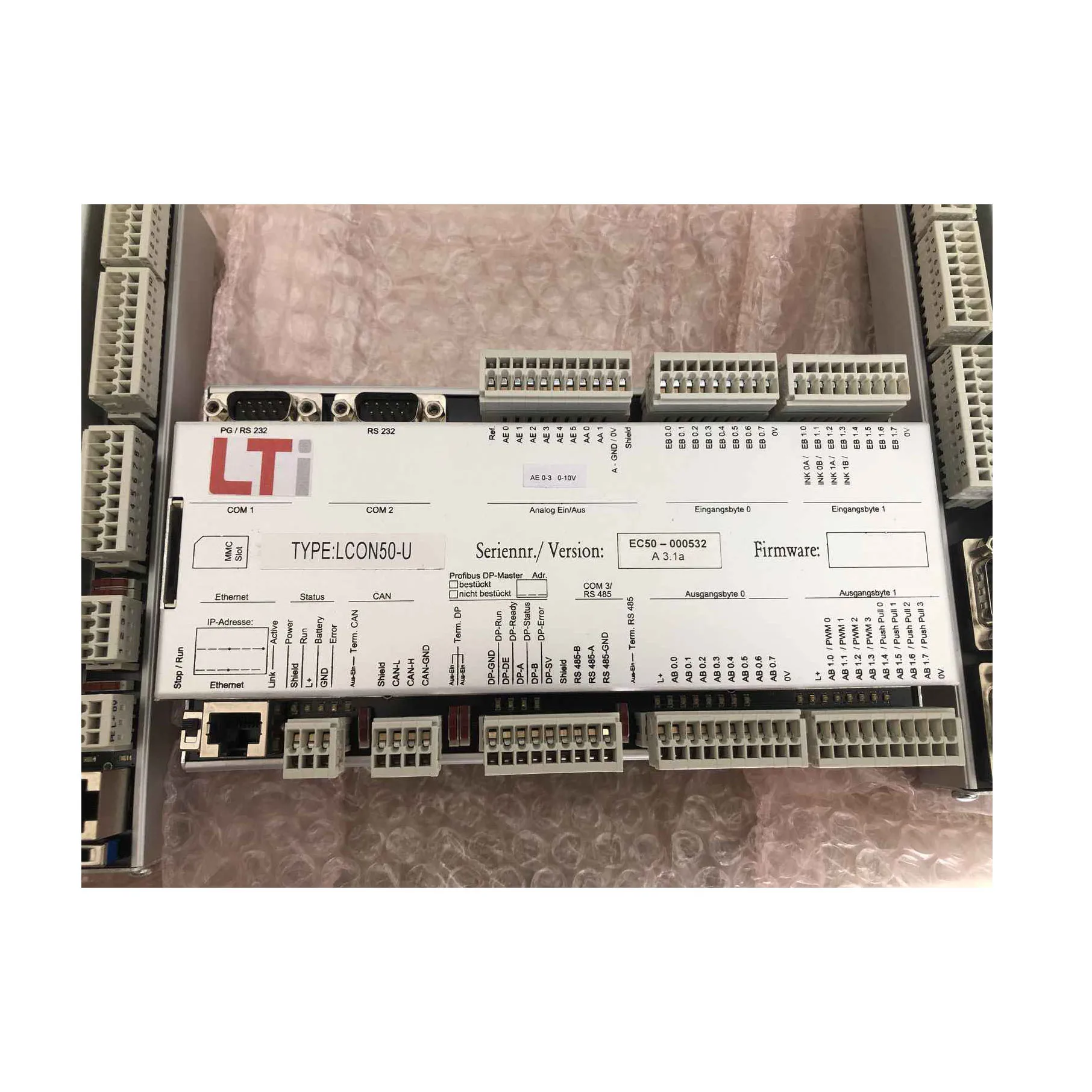 LCON50-U  EC50-000532 Motion controller For LTI