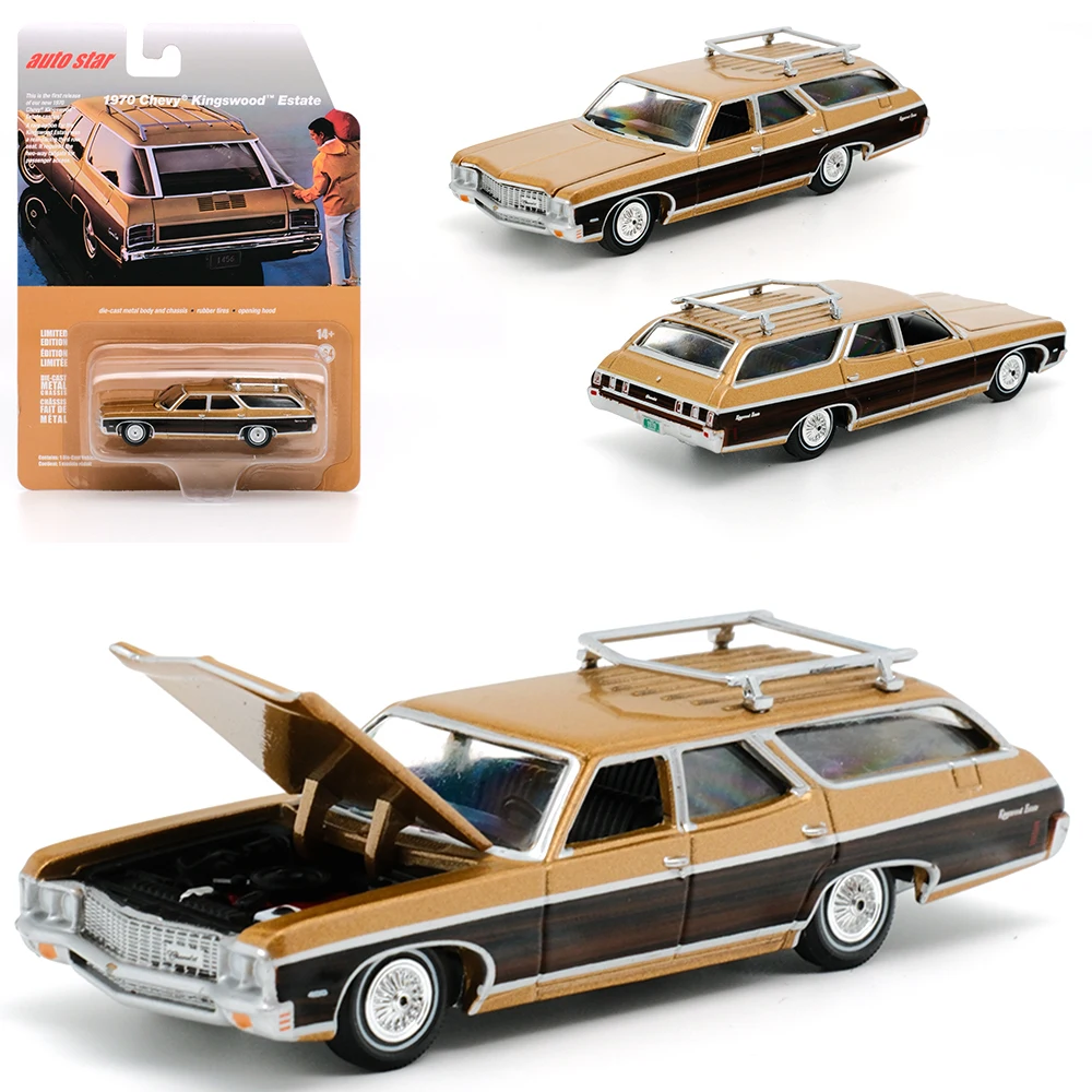 1/64 AUTO Alloy Car Model Toys Estate Wagon 1:64 Diecast Vehicle Mini Kids Toys Enthusiasts Collection Cars Gifts For Hotwheels