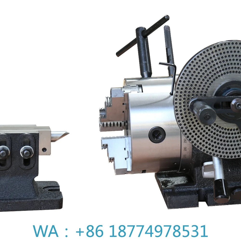 

Head for Lathe Machine Accessory for Indexer Division Powerful and Fast CS-6 Vertical Horizontal Universal Dividing