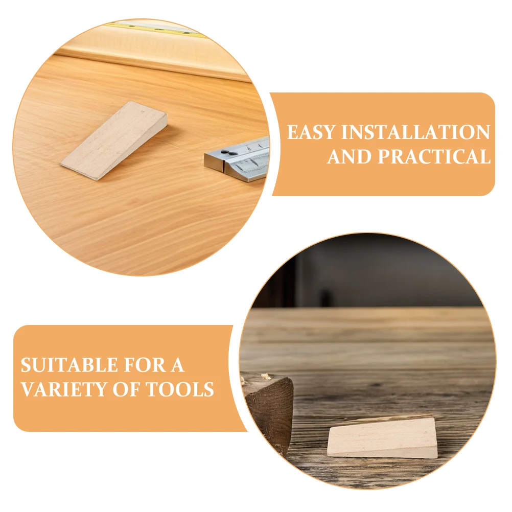 

12pcs Axe Handle Wedges Kit Wood Shims Fixing Wooden Splitting Wedge Hammers And Axe - Reinforcing Tool Garden tool accessories