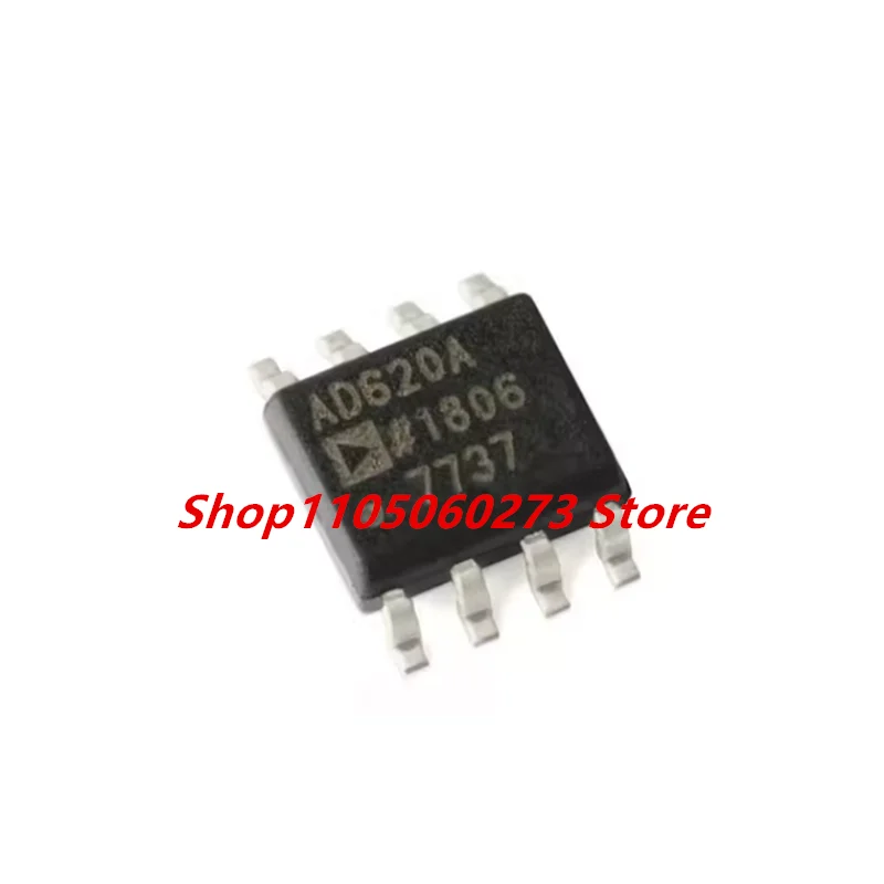 2PCS AD620ARZ-R7 AD620AR silk-print AD620A instrument op-amp SOP-8 brand new original