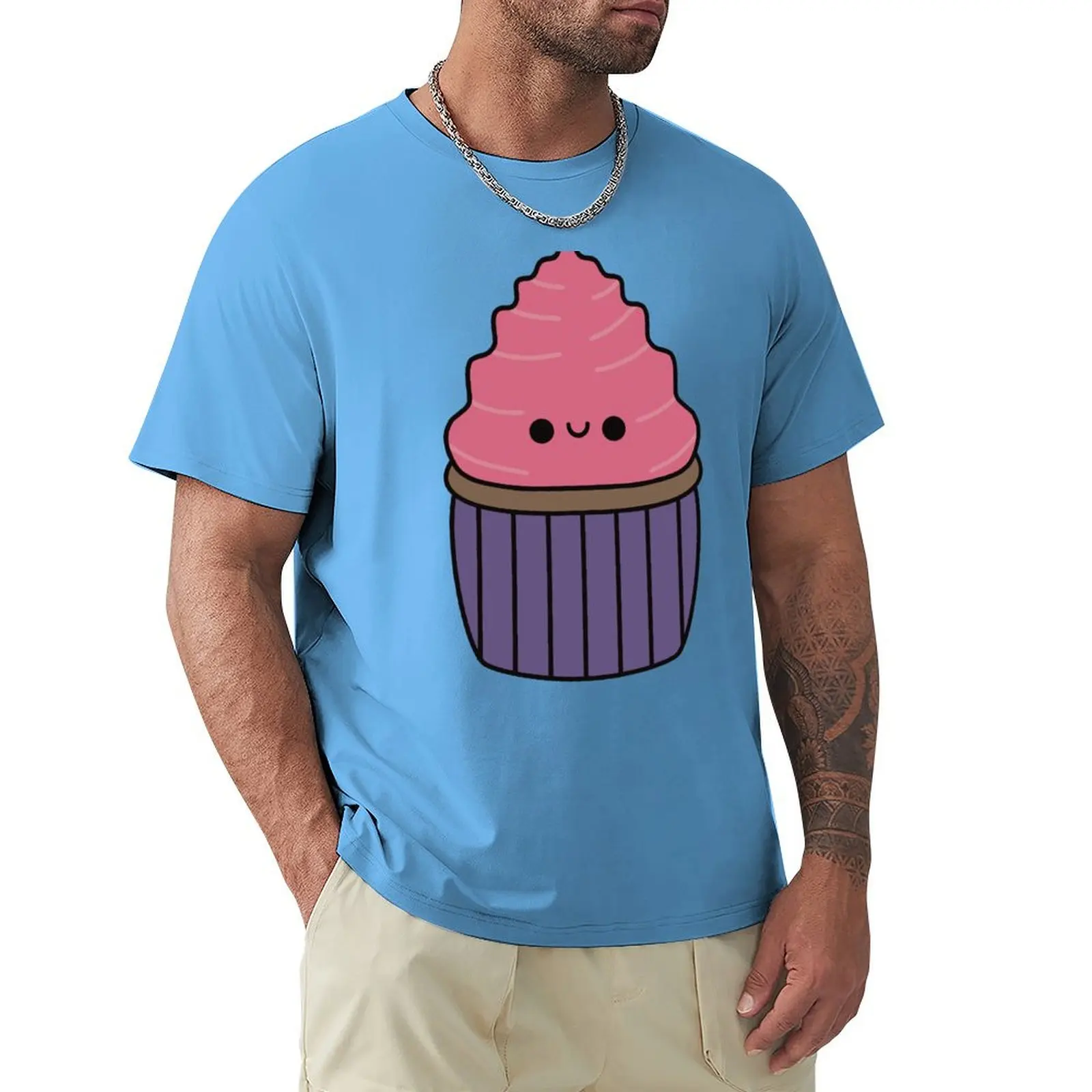 Cute Strawberry Cupcake - Kawaii Cupcake T-Shirt sports fans cute tops customs t shirts for men pack