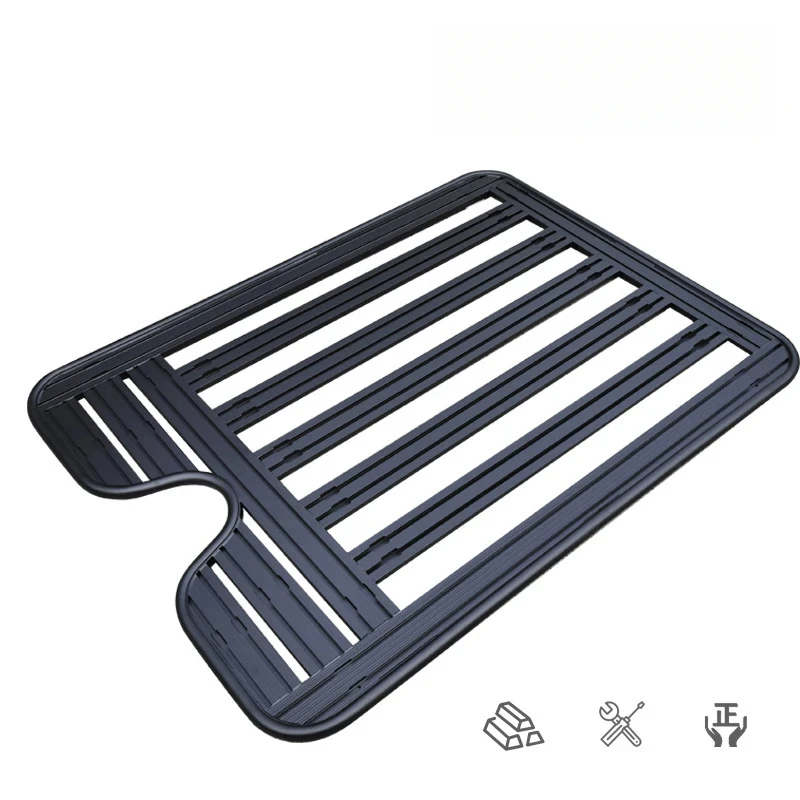 

Drill-free Installation Roof Rack Platform Compatible with XT5 Heavy Duty Rooftop Aluminum Crossbar