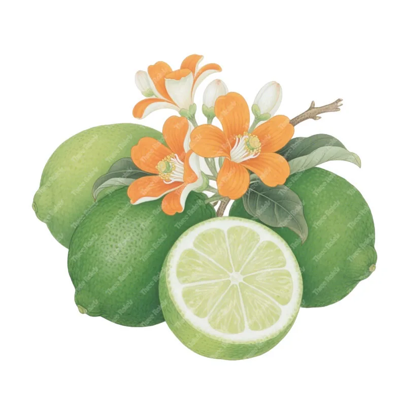 Three Ratels CAA63 Fresh lime art wall stickers for home decoration Kitchen decals Fruit and dessert shop window stickers