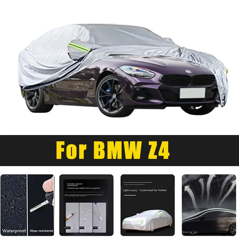 

Full Car Covers Outdoor Sun UV Protection Dust Rain Snow Oxford cover Protective For BMW Z4 Accessories