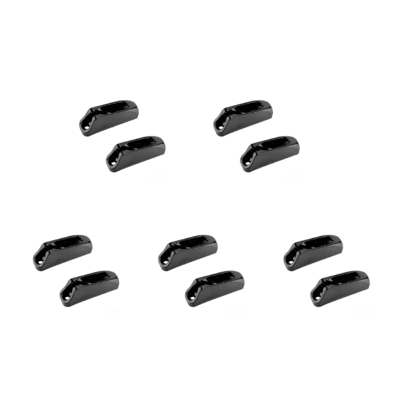 10 Pcs Nylon Clam Cleat Cord Tensioner Runner Boat Cleat Self-Lock Rope Canoeing Kayak Surfing Marine Accessories Durable