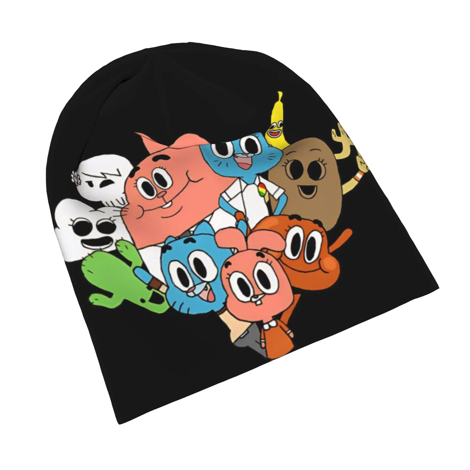 Cartoon Gumballs  Bonnet Hat Cool Outdoor Amazings Gumballs Skullies Beanies Hat Unisex Warm Multifunction Cap