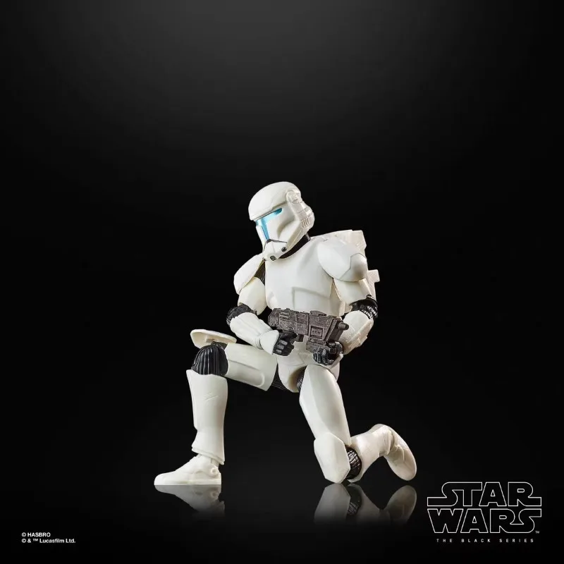 Original Hasbro Star Wars The Black Series The Bad Batch Clone Commando Action Toy Figure Collection Model view 4