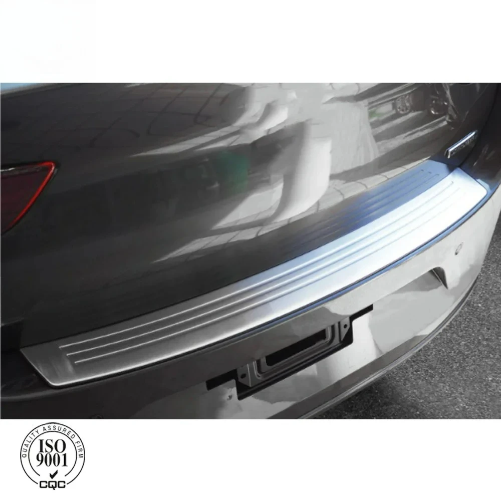 For Mazda3 Axela 2020 2021 Stainless Steel Outside Rear Trunk Bumper Plate Foot Trim Tail Door Sill Scuff cover