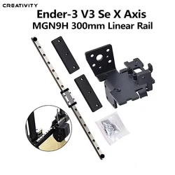 Ender 3 V3 SE X Axis Upgrade kit MGN9H 300mm Linear Rail CNC Backplate For CR Ender 3 V3 SE X Axis 3D Printer Upgrade Part